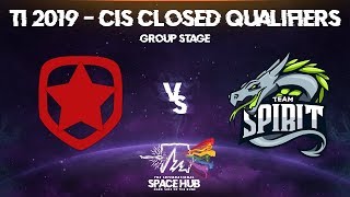 Gambit vs Spirit  TI9 CIS Regional Qualifiers Group Stage [upl. by Ecnal98]