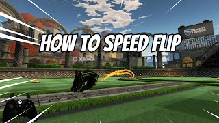 HOW TO SPEED FLIP 2024 TUTORIAL  Rocket League Tutorial [upl. by Arihsan696]