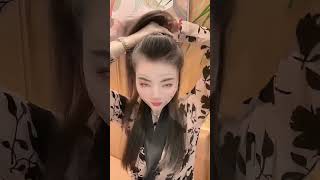 Cute Hair Style Girls 😍 Short Hair and Long Hair Style shorts tutorial hairstyle [upl. by Shuler]