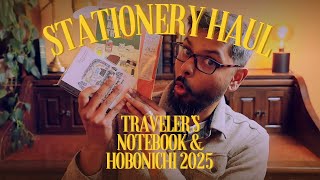 My Travelers Notebook 2025 Stationery Haul [upl. by Quickman778]