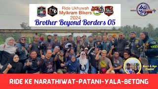 RIDE THAILAND NARATHIWATPATANIYALABETONG ride thailand narathiwat patani betung [upl. by Silsby]