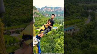 Bungee jumping 🏂 🤯  New Viral Gadgets Smart Appliances Kitchen Utensils Home Inventions shorts [upl. by Henricks136]