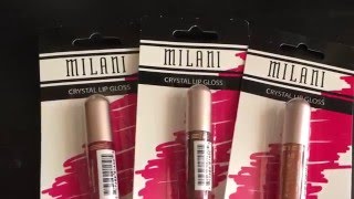 Milani Crystal lip gloss dollar tree [upl. by Nuahsar197]