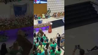 Preciosidade apresentação cover damares viralvideo gospel igreja fyp [upl. by Rinee]