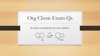 Mechanism question  carbocation rearrangement [upl. by Orihakat]