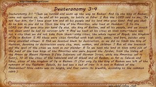 Deuteronomy 34 [upl. by Waneta]