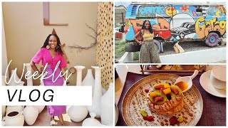 WEEKLY GHANA VLOG  Cafe Hopping in Accra discovering new spots [upl. by Olin797]