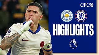 Leicester 12 Chelsea  Blues dominate the Foxes 💪  HIGHLIGHTS  Premier League 2425 [upl. by Auqemahs105]