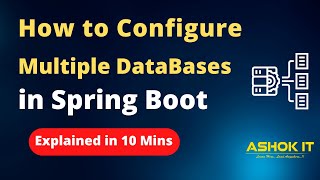 Spring Boot  How to connect with multiple databases using Spring Data JPA [upl. by Olnton]