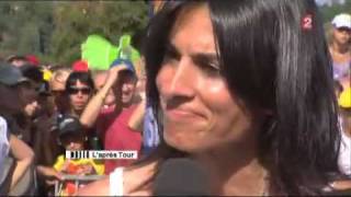 Gabriela Sabatini Tour de France  24072009mp4 [upl. by Asnerek]