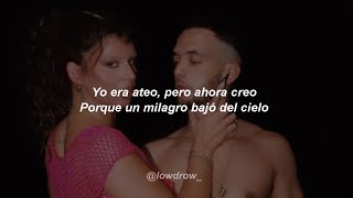 C Tangana Nathy Peluso  Ateo 🔥 LETRA [upl. by Nylhtiak827]