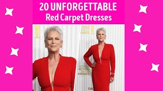 20 Unforgettable Red Carpet Dresses That Stole the Show ✨ [upl. by Analaf585]