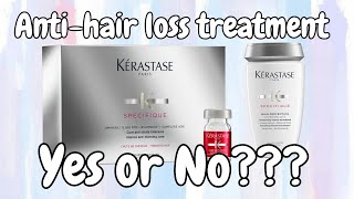 Honest Review Kérastase anti hair loss intensive treatment  Kérastase AntiChute Intensive [upl. by Hank]