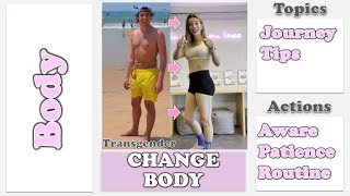 Tips for Transwoman who desire Body Changes Transition MTF Transwoman HealthyLifestyle [upl. by Marjorie]