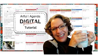 Artful Agenda  Digital Planner  Tutorial 2024 [upl. by Tiffany]