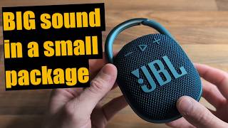 JBL Clip 4  An Honest Review [upl. by Ecadnak]