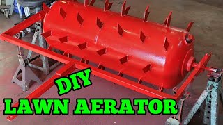 I Built My Own Lawn Aerator [upl. by Vinn]