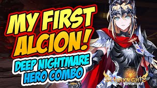 GET YOUR 1ST ALCION DEEP NIGHTMARE STAGE HERO COMBO  SEVEN KNIGHTS IDLE [upl. by Jeana]