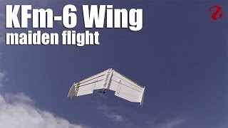 KFm6 Wing  maiden flight [upl. by Aniteb]