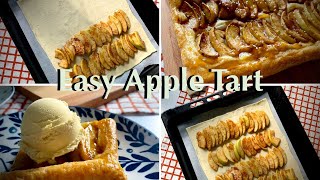 Quick amp Easy Autumn Apple Tart  10 Days of FallHalloween Recipes [upl. by Donnie303]