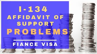 4 problems of form I134 AOS that lead to K1 visa denials [upl. by Eetnuahs82]