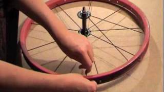 Without the bullshit How to build a 36 spoke wheel [upl. by Clower801]