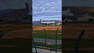 Takeoff and landing Alicante Airport planspotting airplane takeoff landing [upl. by Asilam]