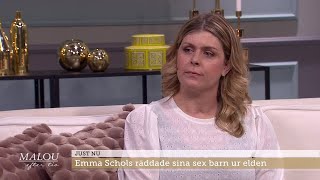 Så blev livet för Emma efter brännskadorna  Malou Efter tio  TV4 amp TV4 Play [upl. by Bryanty140]