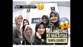 First Vlog  melancong ke Malaysia Tanpa Guide 😱🤭 [upl. by Airdnna]