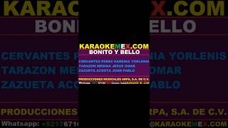 karaoke la septima banda  bonito y bello karaokemex [upl. by Aihseyk545]