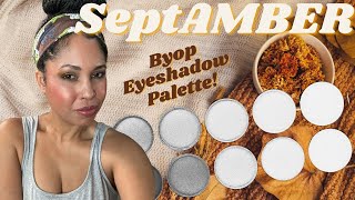 Shop My Eyeshadow Stash SEPTEMBER 2024 SeptAMBER Palette [upl. by Ocin585]