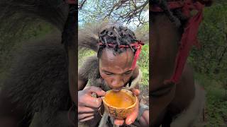 its delicious 😋 breakfast meal ‼️🔥Hadza enjoy Favorite Soups 🍲 See hunts Cookies their food [upl. by Nelyaw]