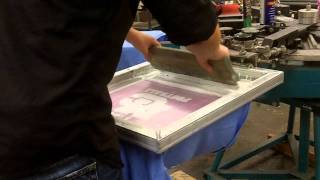 How To Print a Good Underbase  Screen Printing Tutorial [upl. by Shaya704]