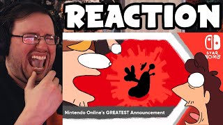 Gors quotStarbomb  Nintendo Online’s Greatest Announcement Official Videoquot REACTION [upl. by Tekcirc]