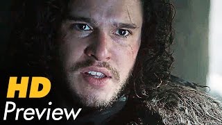 GAME OF THRONES Season 5 CLIP Jon Snow amp Mance Rayder 2015 HBO [upl. by Ardnasirk]