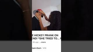 EXTREME HICKEY PRANK ON GIRLFRIEND SHE TRIED TO… ME sam naja hickey [upl. by Batruk]