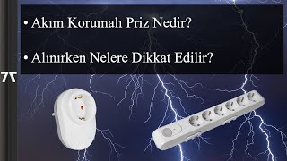 Akım korumalı priz nedir Alırken nelere dikkat edilmeli [upl. by Harrell770]