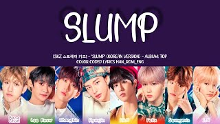 SKZ 스트레이 키즈  SLUMP Lyrics Korean Version Color Coded HanRomEng [upl. by Bittencourt]