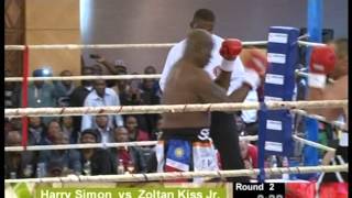 Harry Simon fight Zoltan Kiss Jr [upl. by Hoo379]