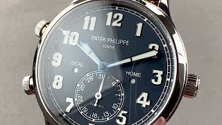 Patek Philippe quotTiffany amp Coquot Calatrava Pilot Travel Time 5524G001 Patek Philippe Review [upl. by Sixel]