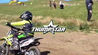 Thumpstar 140 Pit Bike Racing with the 250cc [upl. by Sane]