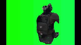 Ghost running meme green screen [upl. by Sixel509]