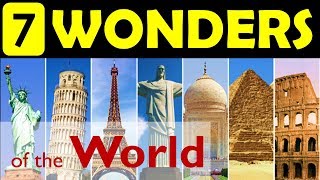 7 wonders of the World  Update your General Knowledge [upl. by Htessil]