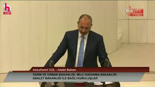 Tarih 10122021 Dönemin Adalet Bakanı Abdülhamit GÜL Kamu Avukatlarının Sorunlarını Çözeceğiz [upl. by Eidde222]