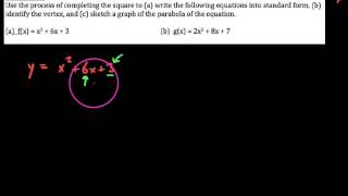 Rewriting quadratic equations into standard form [upl. by Hsetih72]