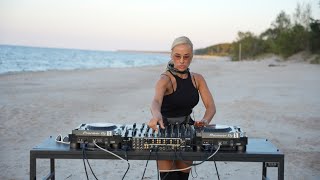 I Brought a DJ Set to the Beach  Maija DJ Set  Tripolism Ameme Baron FR [upl. by Tamaru]