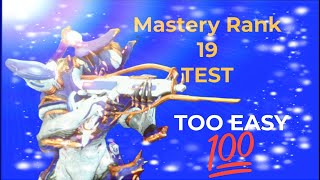 Mastery Rank 19 Test TOO EASY [upl. by Ita]