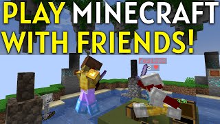 How To Play Minecraft with Your Friends in 2023 PC Java Edition [upl. by Ramyaj]