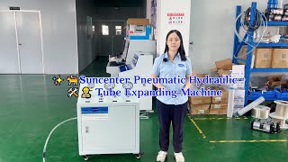 Suncenter Pneumatic Hydraulic Tube Expanding Machine [upl. by Clark]