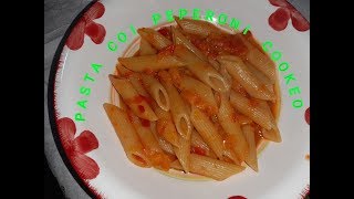 PASTA COI PEPERONI COOKEO [upl. by Isnam]